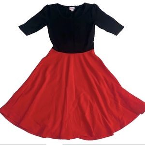 NWT Small A-Line Circle Skirt LuLaRoe Nicole Dress - Disney Bound Retro Vintage